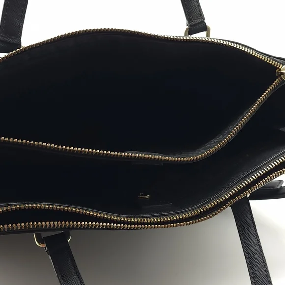 Kate Spade New York Black Leighann Laurel Way Lane Satchel Shoulder Bag Handbag - Picture 7 of 16